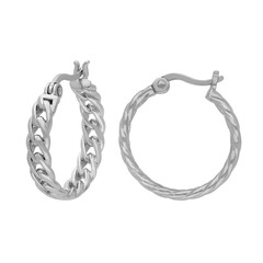 Boucles d'oreilles en argent