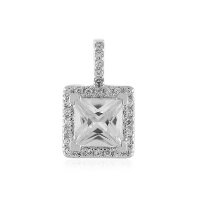 Pendentif en argent et Zircon (MONOSONO COLLECTION)