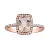 Bague en or et Morganite