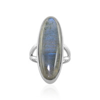 Bague en argent et Labradorite