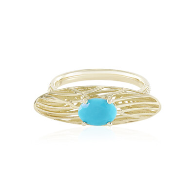 Bague en or et Turquoise Sleeping Beauty (Ornaments by de Melo)