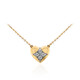 Collier en or et Diamant SI1 (G) (Annette)