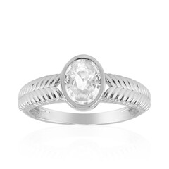 Bague en argent et Zircon