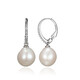 Boucles d'oreilles en argent et Perle de culture d'eau douce