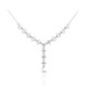 Collier en argent et Topaze blanche