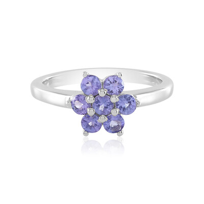 Bague en argent et Tanzanite