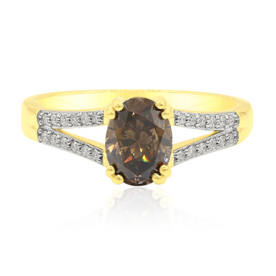 Bague en or et Diamant cognac SI1 d'Argyle (Mark Tremonti)