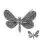 Broche en argent et Marcassite (Annette classic)