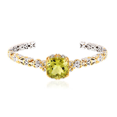 Bracelet en argent et Quartz de l'Ouro Verde (Gems en Vogue)