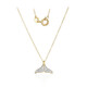 Collier en argent et Diamant I3 (I) (M de Luca)