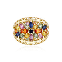 Bague en or et Saphir orange (Ornaments by de Melo)