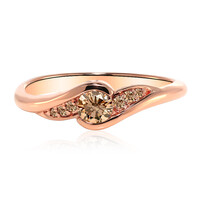 Bague en or et Diamant rose de France VS1 d'Argyle