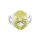 Bague en argent et Quartz citron