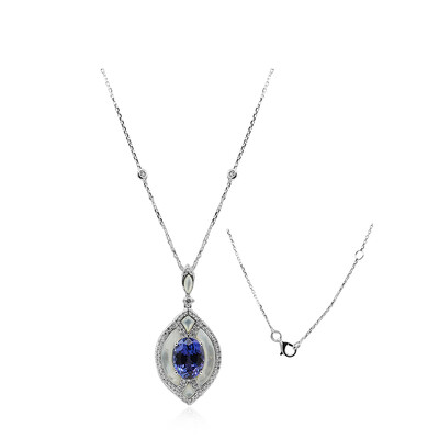 Collier en or et Tanzanite AAA (CIRARI)