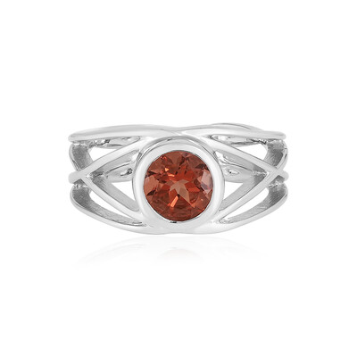 Bague en argent et Andésine