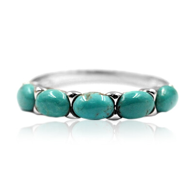 Bague en argent et Turquoise de Tyrone