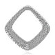 Pendentif en argent et Topaze blanche (MONOSONO COLLECTION)