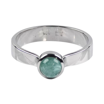 Bague en argent et Tourmaline