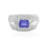 Bague en argent et Tanzanite (de Melo)