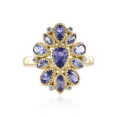 Bague en argent et Tanzanite