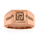 Bague en or et Diamant rose de France VS1 d'Argyle (Annette)