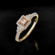 Bague en or et Diamant Cognac d'Argyle I3 (Mark Tremonti)