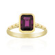 Bague en or et Grenat Rhodolite