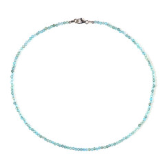 Collier en argent et Apatite bleue