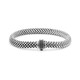 Bracelet en argent et Spinelle noir (Nan Collection)