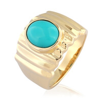 Bague en argent et Turquoise Sleeping Beauty (de Melo)