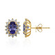 Boucles d'oreilles en or et Tanzanite AAA (CIRARI)