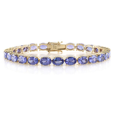 Bracelet en or et Tanzanite