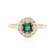 Bague en or et Indicolite (Adela Gold)