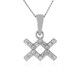 Collier en argent et Zircon