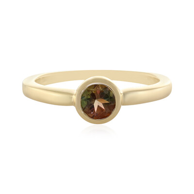 Bague en or et Pierre du Soleil de l’Orégon