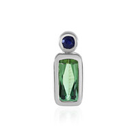 Pendentif en argent et Tourmaline verte de Benedito