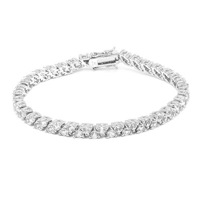 Bracelet en argent et Topaze blanche