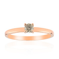 Bague en or et Diamant rose de France SI1 d'Argyle 