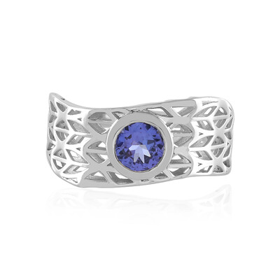 Bague en or et Tanzanite AAA (Ornaments by de Melo)