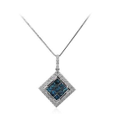 Collier en or et Diamant SI2 bleu (CIRARI)