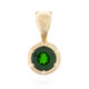 Pendentif en or et Diopside de Russie (CUSTODANA)