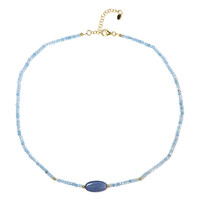 Collier en argent et Kyanite (Riya)