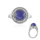 Bague en argent et Tanzanite