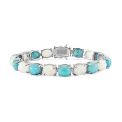 Bracelet en argent et Turquoise