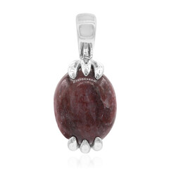 Pendentif en argent et Thulite