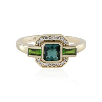 Bague en or et Indicolite (Adela Gold)