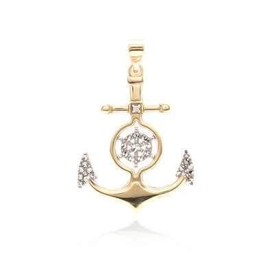 Pendentif en or et Diamant PK (H)