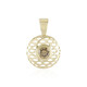 Pendentif en or et Diamant champagne I2 (Ornaments by de Melo)