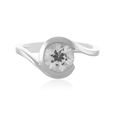 Bague en argent et Zircon