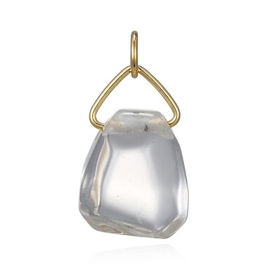 Pendentif en argent et Quartz blanc (MONOSONO COLLECTION)